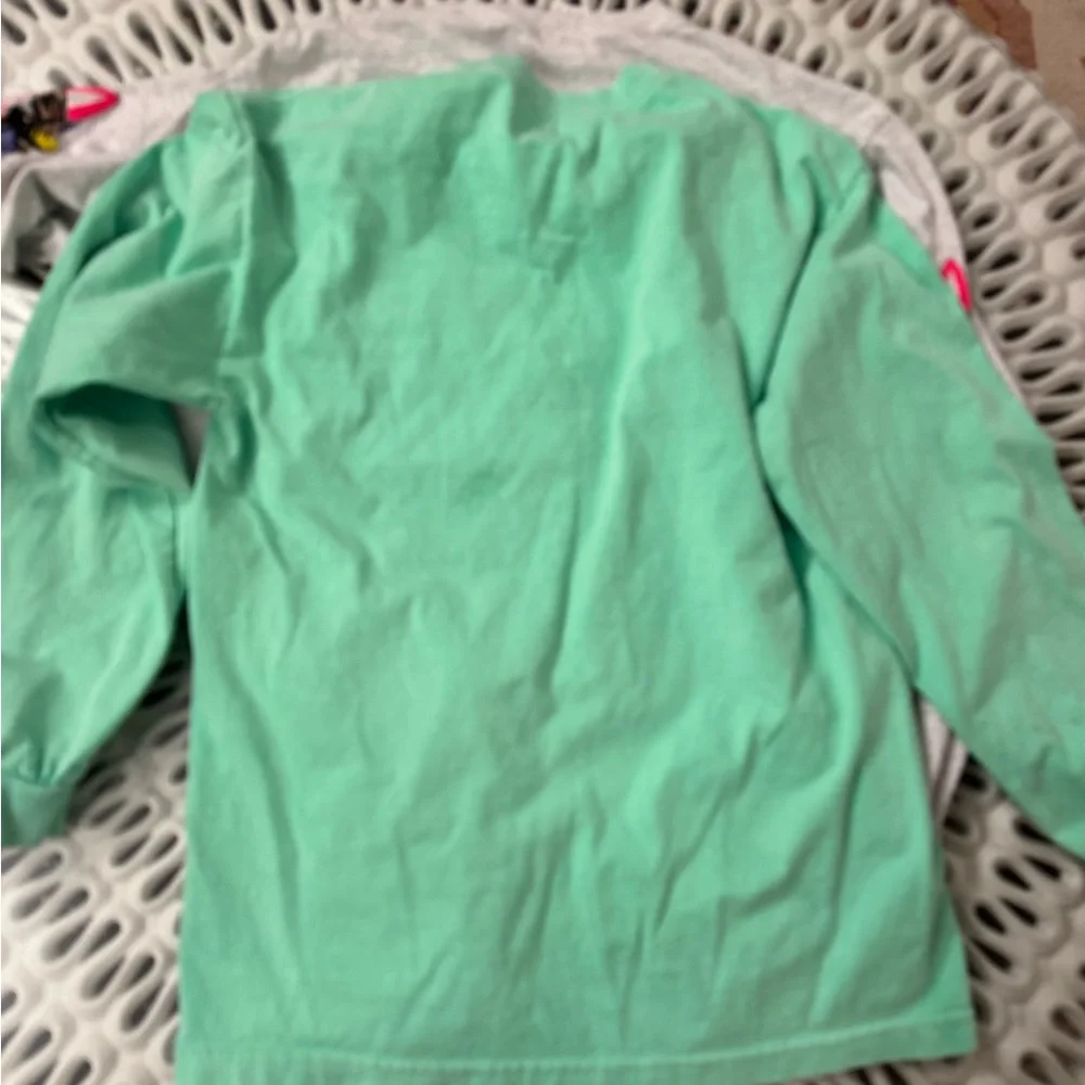 Ron Jon Surf Shop Long Sleeve Tees- Mint & Heather Gray. Price is for both! - Picture 3 of 3